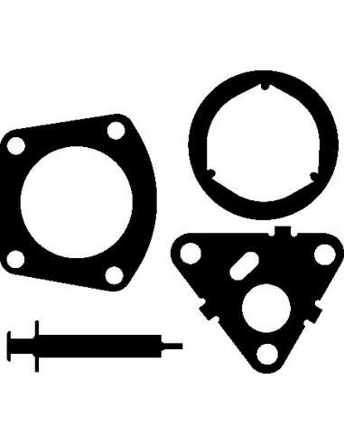 Juego de montaje, turbocompresor Elring 716.270 - VW Juego compresor