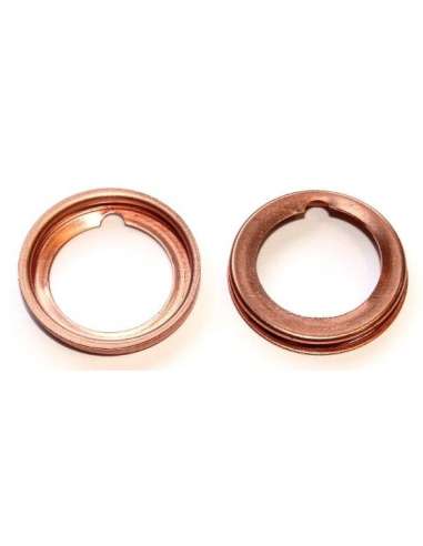 Anillo de junta, tapón roscado de vaciado de aceite Elring 776.319 - 15 X 22,5 X 3 / CU PR EFI - BOUGICORD