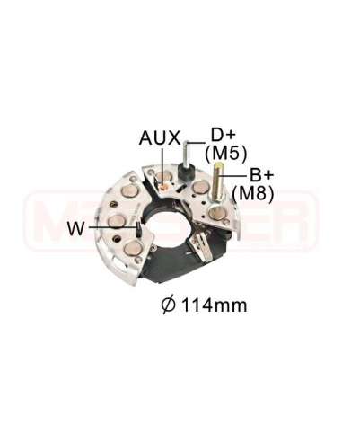 Rectificador, alternador Era 215320 - Rectificador, alternador