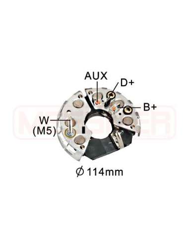 Rectificador, alternador Era 215325 - Rectificador, alternador