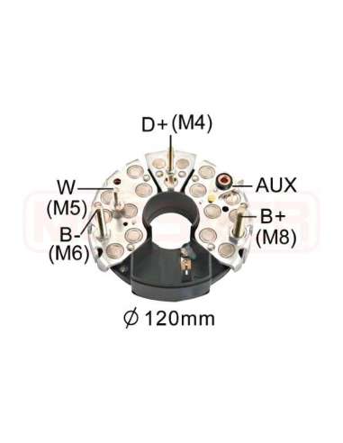 Rectificador, alternador Era 215333 - Rectificador, alternador