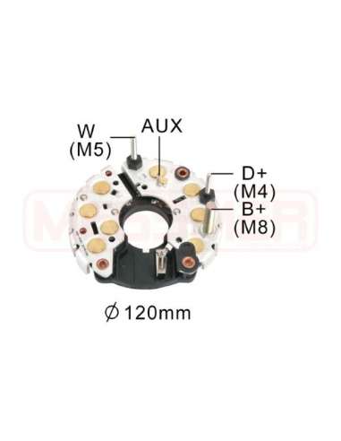 Rectificador, alternador Era 215347 - Rectificador, alternador