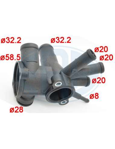 Brida de refrigerante Era 354041 - Brida de refrigerante