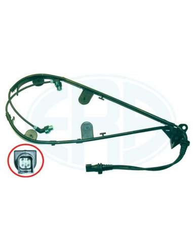 Sensor, revoluciones de la rueda Tras. Era 560025 - Sensor, revoluciones de la rueda Made in Italy - OE Equivalent