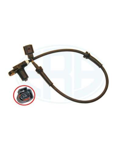 Sensor, revoluciones de la rueda Del. Era 560033 - Sensor, revoluciones de la rueda Made in Italy - OE Equivalent