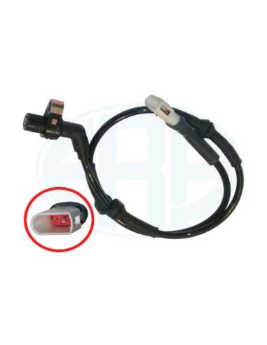 Sensor, revoluciones de la rueda Del. Era 560039 - Sensor, revoluciones de la rueda Made in Italy - OE Equivalent