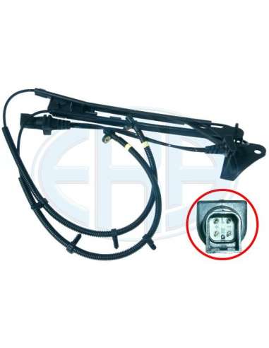 Sensor, revoluciones de la rueda Tras. Era 560046 - Sensor, revoluciones de la rueda Made in Italy - OE Equivalent