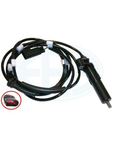 Sensor, revoluciones de la rueda Tras. Der. Era 560059 - Sensor, revoluciones de la rueda Made in Italy - OE Equivalent