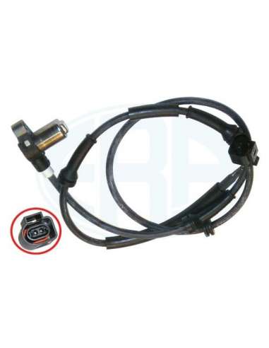Sensor, revoluciones de la rueda Tras. Era 560075 - Sensor, revoluciones de la rueda Made in Italy - OE Equivalent