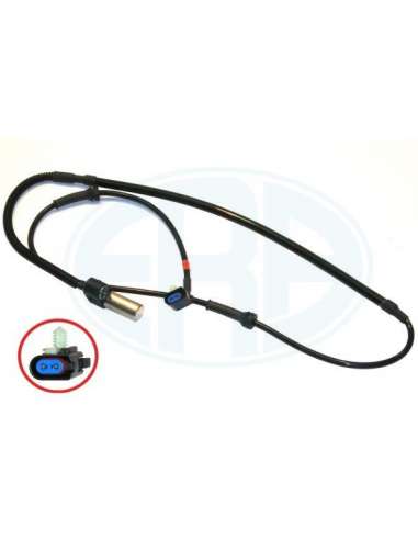 Sensor, revoluciones de la rueda Tras. Izq. Era 560079 - Sensor, revoluciones de la rueda Made in Italy - OE Equivalent