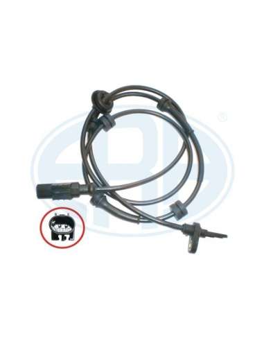 Sensor, revoluciones de la rueda Tras. Era 560111 - Sensor, revoluciones de la rueda Made in Italy - OE Equivalent
