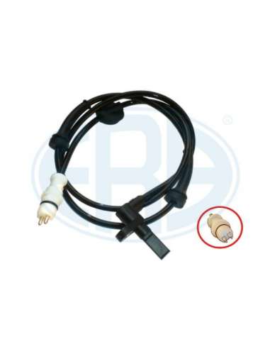 Sensor, revoluciones de la rueda Tras. Der. Era 560112 - Sensor, revoluciones de la rueda Made in Italy - OE Equivalent