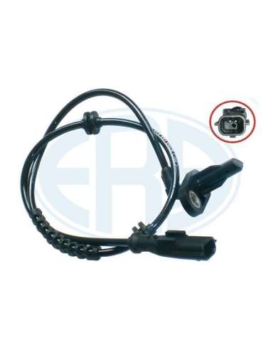 Sensor, revoluciones de la rueda Tras. Izq. Era 560117 - Sensor, revoluciones de la rueda Made in Italy - OE Equivalent