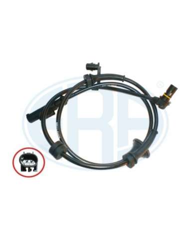 Sensor, revoluciones de la rueda Tras. Era 560124 - Sensor, revoluciones de la rueda Made in Italy - OE Equivalent