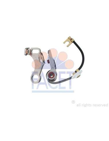 Juego de contactos, distribuidor de encendido Facet 1.2529HDV - PLATINO Made in Italy - OE Equivalent