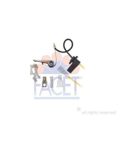 Juego de contactos, distribuidor de encendido Facet 1.3691/11U - PLATINO Made in Italy - OE Equivalent