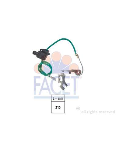 Juego de contactos, distribuidor de encendido Facet 1.3691/22 - PLATINO Made in Italy - OE Equivalent