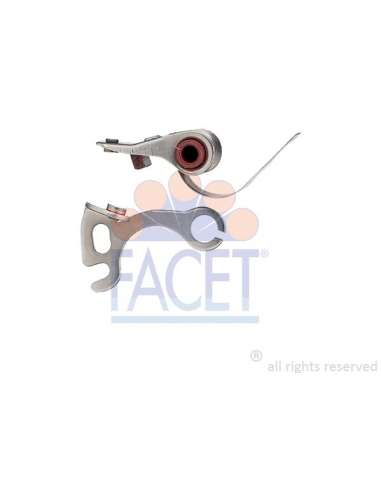 Juego de contactos, distribuidor de encendido Facet 1.4896 - PLATINO Made in Italy - OE Equivalent