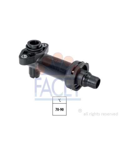 Termostato, recirculación gases de escape Facet 7.8836 - TERMOSTATOS Made in Italy - OE Equivalent