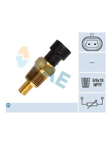 Sensor, temperatura del refrigerante Fae 33340 - FAE SENSORES DE TEMPERATURA Made in Italy - OE Equivalent