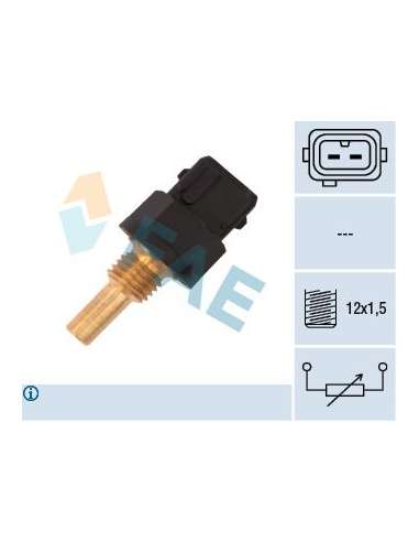 Sensor, temperatura del refrigerante Fae 33590 - FAE SENSORES DE TEMPERATURA Made in Italy - OE Equivalent