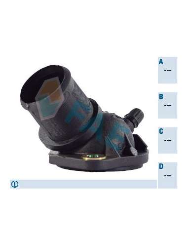 Brida de refrigerante Fae 54308 - Tapas de termostato