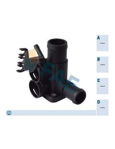 Brida de refrigerante Fae 54338 - FAE TERMOSTATOS