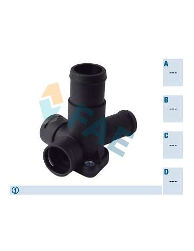 Brida de refrigerante Fae 54341 - FAE TERMOSTATOS